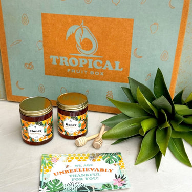 Unbeelieveably Thankful Honey Box – Florida Wildflower Edition Tropical Fruit Box